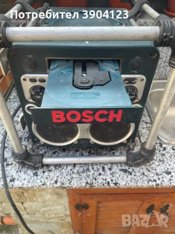 Радио Bosch строително, снимка 2 - Радиокасетофони, транзистори - 55778917
