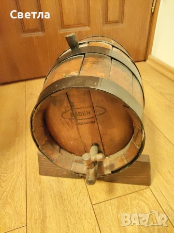 Дървено буренце за декорация. , снимка 2 - Декорация за дома - 53923019