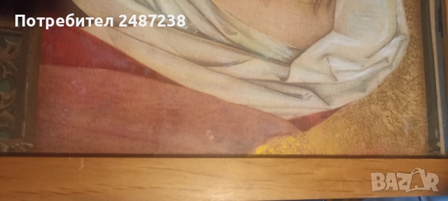 Стара реплика на Мадоната, снимка 6 - Картини - 52909294