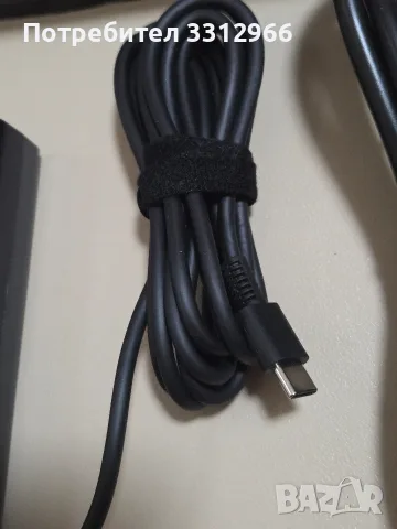 65W USB-C (Type-C) адаптер за лаптоп с марка ELEHILS, в комплект със захранващ кабел , снимка 3 - Кабели и адаптери - 55978610
