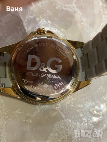 Оригинален D&G DOLCE&GABBANA  Дамски часовник Водоустойчив, снимка 6 - Дамски - 30520935