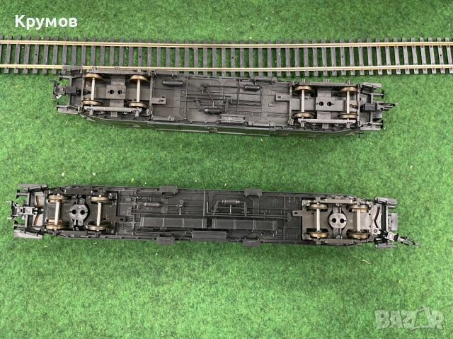 Вагон пътнически поща 4-осен Роко HO 1:87 влак ЖП модел, снимка 6 - Колекции - 54009819