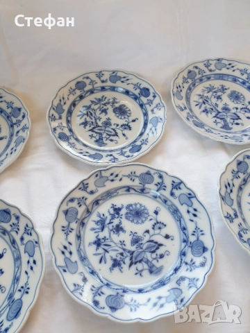 Комплект дълбоки чинии, снимка 3 - Антикварни и старинни предмети - 54345834