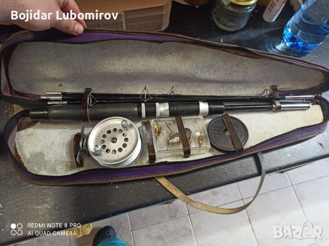 Комплект стара въдица , снимка 10 - Антикварни и старинни предмети - 37116414