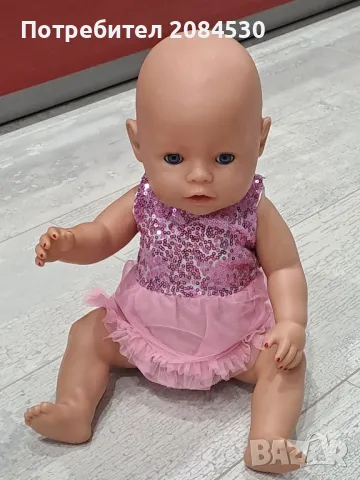 Кукла бебе Zapf Creation ( интерактивна играчка 42см, снимка 2 - Кукли - 49268899