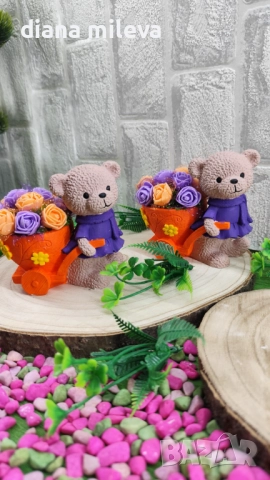 Сладки малки мечета в  лилаво и оранжево!, снимка 4 - Декорация за дома - 52148366