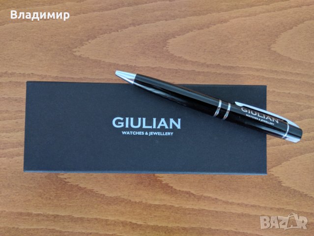 Химикалка черна Giulian, снимка 7 - Ученически пособия, канцеларски материали - 36837785