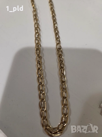 Златно дамско колие, снимка 2 - Колиета, медальони, синджири - 52741273