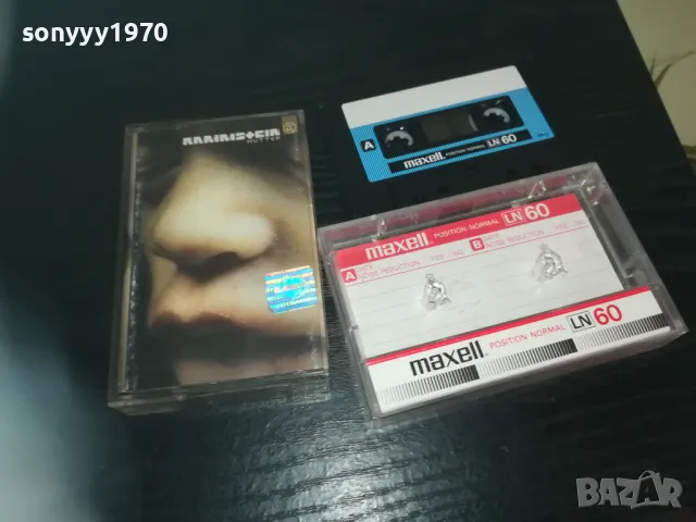 RAMMSTEIN MUTTER COPY TO MAXELL TAPE 0611241600, снимка 2 - Аудио касети - 47865766