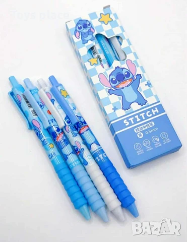 КОМПЛЕКТИ химикали 4бр и 6бр Лило и Стич Lilo and Stitch , снимка 6 - Ученически пособия, канцеларски материали - 50744847