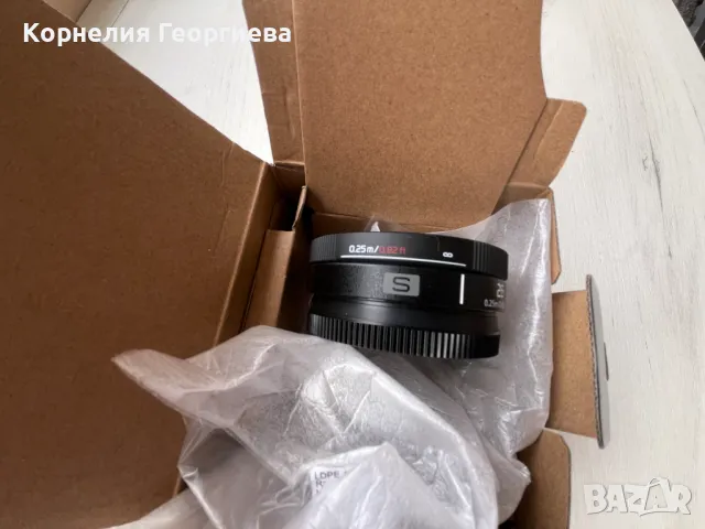 обектив Panasonic LUMIX S 26mm F8, снимка 3 - Обективи и филтри - 48997956