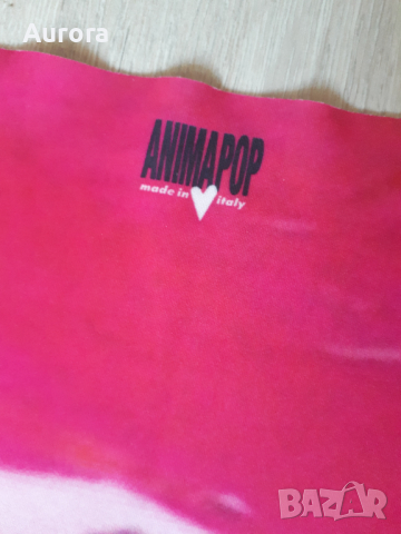 Animapop двулицева рокля неопрен, S, снимка 7 - Рокли - 44694267