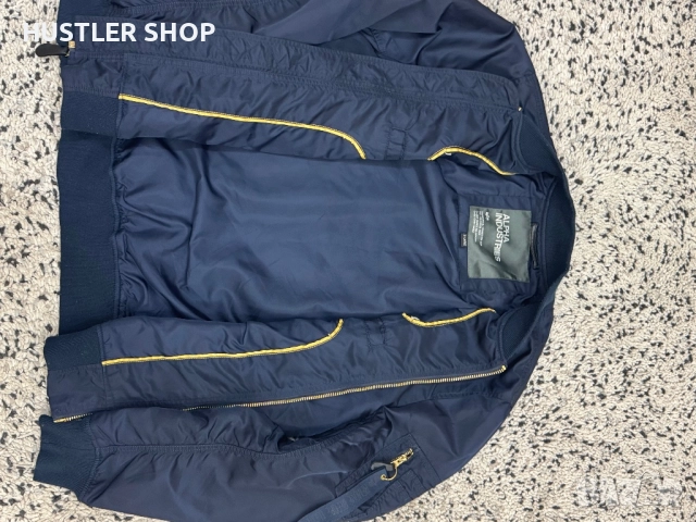 Мъжки бомбер ALPHA INDUSTRIES.Размер XL, снимка 7 - Якета - 52514956