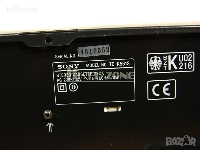 Sony tc-k561s  ДЕК , снимка 8 - Ресийвъри, усилватели, смесителни пултове - 44323444