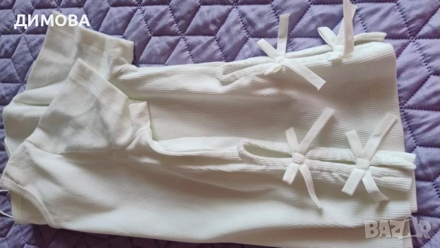 бяла тениска за момиче на 12-13 години от ЗАРА, снимка 2 - Детски тениски и потници - 50915903