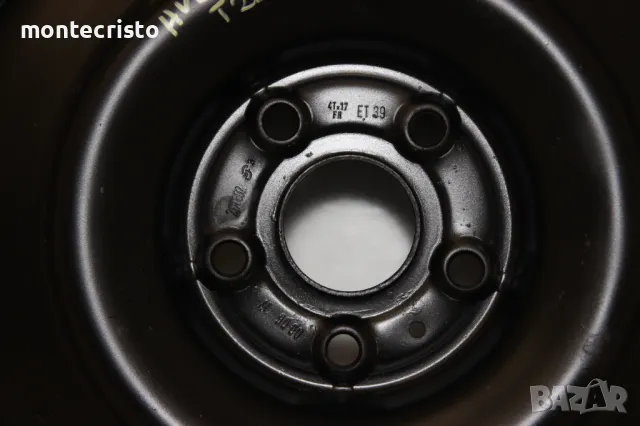 Резервна гума патерица Toyota Avensis T25 T250 (2003-2009г.) 5x100 54.1 / 17 цола, снимка 6 - Гуми и джанти - 48774404