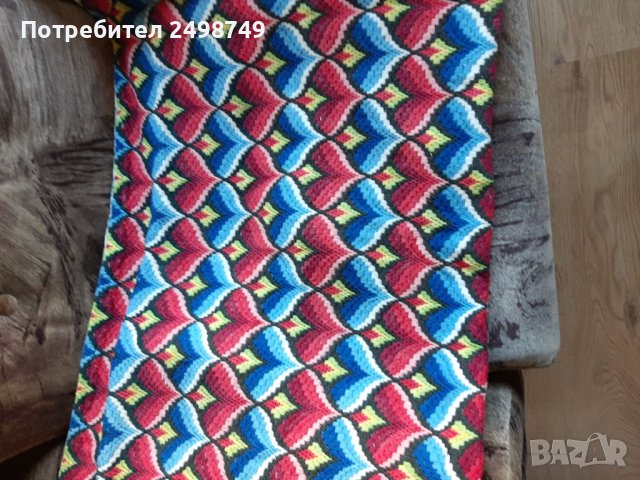  КОВЬОР ЗА СТЕНА,ръчна бродерия, снимка 5 - Други - 32412370