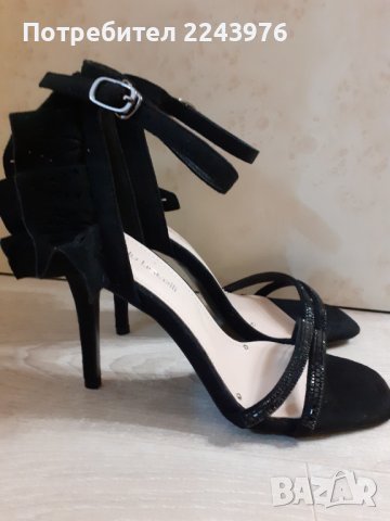 Сандали на висок ток, снимка 2 - Сандали - 38592881