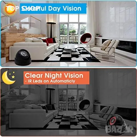 Нова Външна охранителна камера домашно видеонаблюдение Охрана, снимка 7 - Комплекти за видеонаблюдение - 49427493