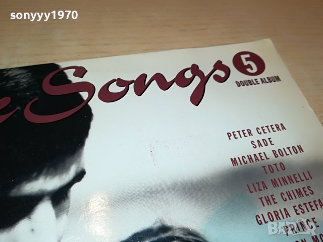 поръчани-great love songs 5-made in holland-2плочи 0606222120, снимка 4 - Грамофонни плочи - 37003063