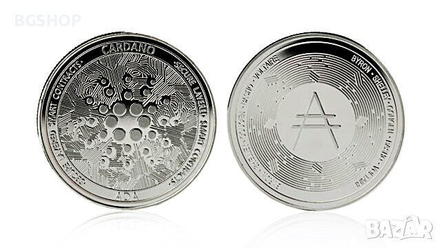 Кардано А монета / Cardano A Coin ( ADA ) - Silver