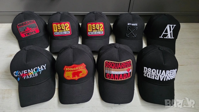 Шапка с козирка dsquared с производствени дефекти!