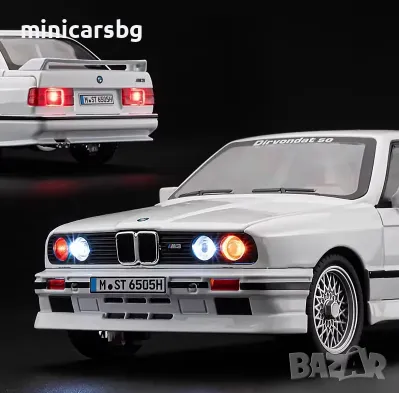 Метални колички: BMW M3 e30 (1988), снимка 6 - Колекции - 49783541
