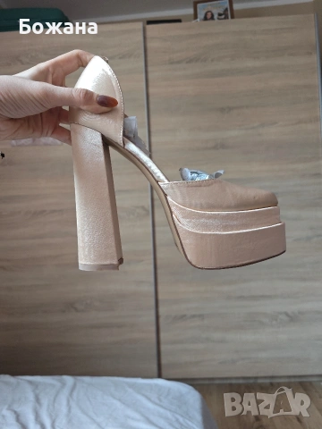 НОВИ официални обувки на висок ток , снимка 3 - Дамски обувки на ток - 53993595