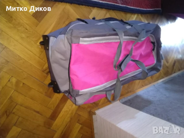 Сак за пътуване Урбан марков с колелца голям 72х40х31см с много прегради, снимка 3 - Сакове - 50999226