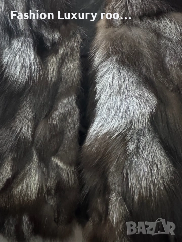 Елек сребърна лисица , снимка 4 - Елеци - 54349702