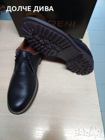 Мъжки обувки естествена кожа м. 167, снимка 5 - Ежедневни обувки - 38360571