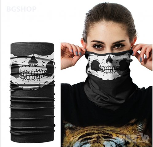 Рокер бандана с череп