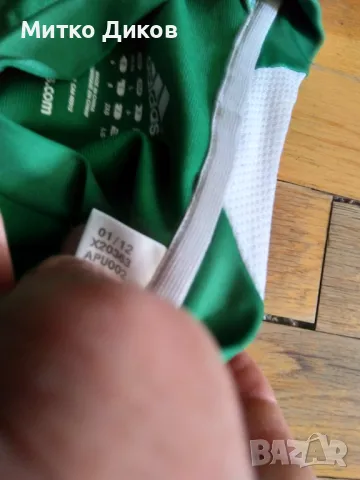 Германия маркова футболна тениска Адидас стреч Мерцедес 2012-2013г гости размер Л, снимка 6 - Футбол - 49624701