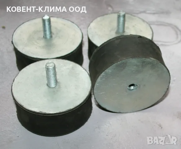 Антивибрационен тампон с висока товароносимост М10 х Ф80 х Н36, снимка 2 - Резервни части за машини - 48310752