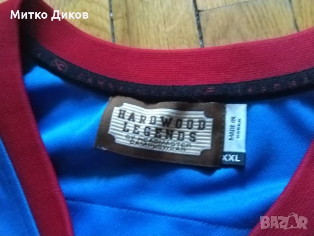 Баскетболна тенсика Depaul Blue Demons #24 Mark Aguirre  Хардууд легенди размер ХХЛ          , снимка 6 - Баскетбол - 34464700