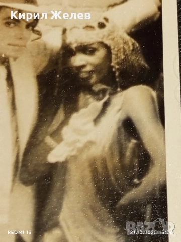 Винтидж рядка снимка картичка на ПОП ИКОНАТА Michael Jackson за КОЛЕКЦИОНЕРИ 51208, снимка 3 - Колекции - 52129937