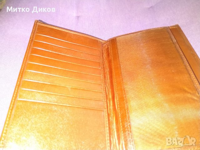 Портфейл Неохим естествена кожа 180х110мм, снимка 9 - Портфейли, портмонета - 37911999