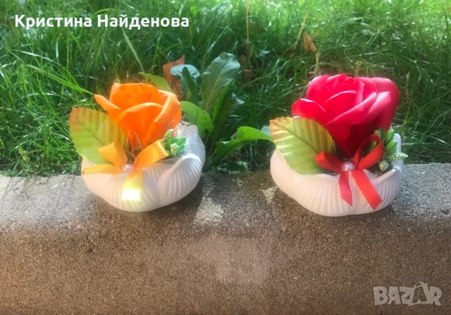 Подаръци със сапунени рози , снимка 15 - Декорация за дома - 39231486