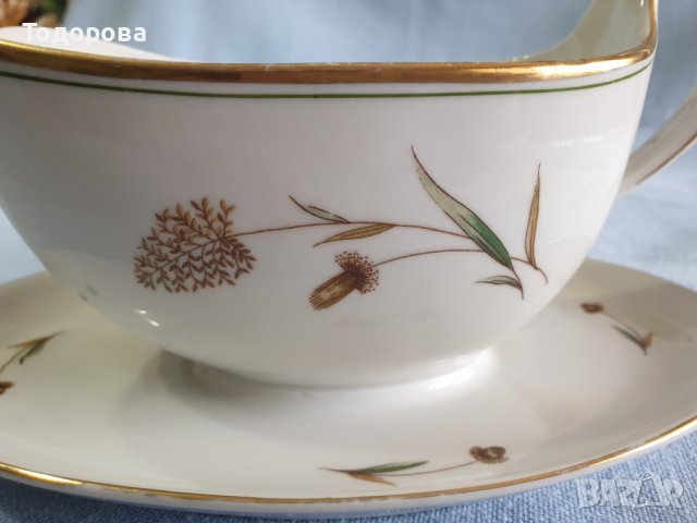 Порцеланова сосиера Kahla., снимка 2 - Чинии - 40139166