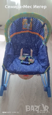 Бебешки шезлонг Fisher Price , снимка 2 - Детски шезлонги - 51246422