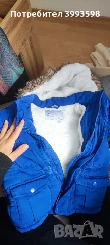 бебешки  зимно яке , снимка 3 - Детски якета и елеци - 56543587