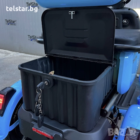 Оригинална триместна електрическа триколка LUXOR 2 2000W 23Ah NEW, високопроизводителни батерии от п, снимка 9 - Мотоциклети и мототехника - 52407306