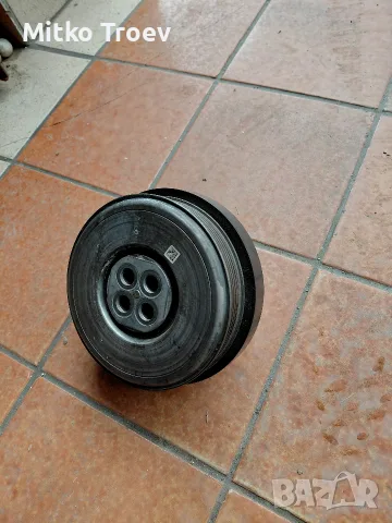 Демпферна шайба колянов вал Mercedes W204 C220 OM651, снимка 3 - Части - 55843673