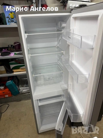 Хладилник с фризер мострен с транспортни Забележки А++ Germany Гаранция, снимка 4 - Хладилници - 54052024