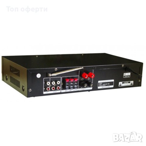 Bluetooth Домашен усилвател, Модел UKC AV-102BT, снимка 4 - Ресийвъри, усилватели, смесителни пултове - 37589377