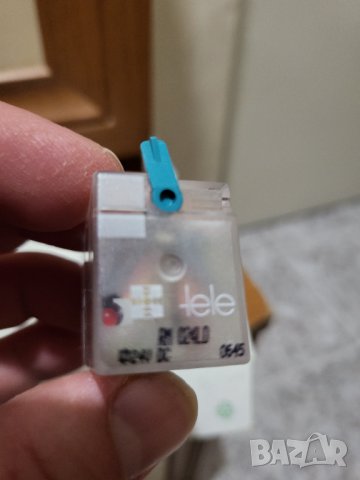 Марково Австрийско индустриално Реле Tele haase RM024LD  25 волта право, 6А с позлата, злато, снимка 2 - Резервни части за машини - 40002783