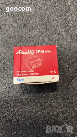 Shelly 1PM Mini Gen3 Смарт измервателно реле (Wi-Fi+Bluetooth)