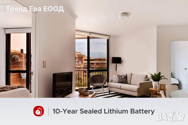 Детектор за дим с 10 годишна батерия, снимка 6 - Други - 44525006