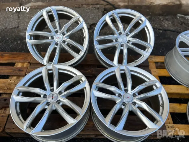 5х112 19 Джанти Лети Audi VW Seat Skoda 5x112 ET 35 J 8.5 Централен отвор 66.6, снимка 3 - Аксесоари и консумативи - 49668677