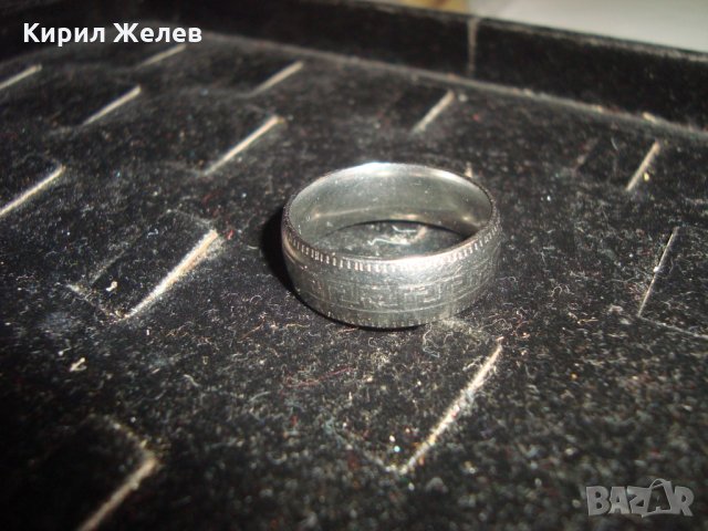 ПРЪСТЕН ХАЛКА ВЕРСАЧЕ ОРНАМЕНТИКА НЕРЪЖДАЕМА БЛАГОРОДНА СТОМАНА 19638, снимка 7 - Пръстени - 32175736